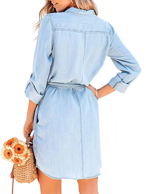 WW | Women's Fashion Relaxed Denim Dress
