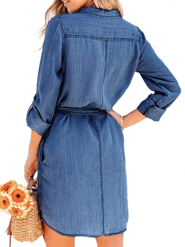 WW | Women's Fashion Relaxed Denim Dress