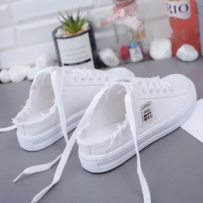 WW | Women's Canvas Flat Boots