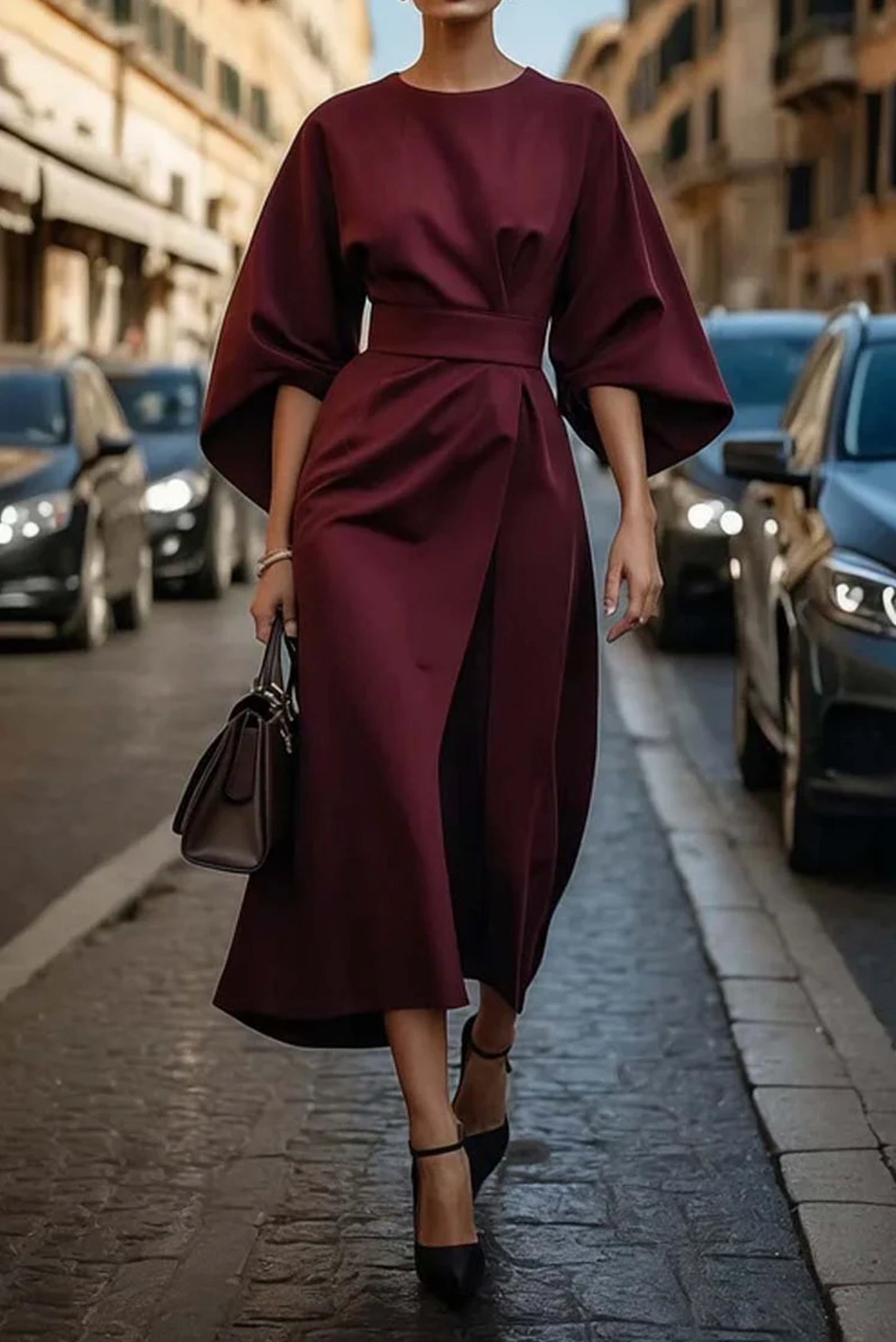WW | Elegantes Fließendes Kleid