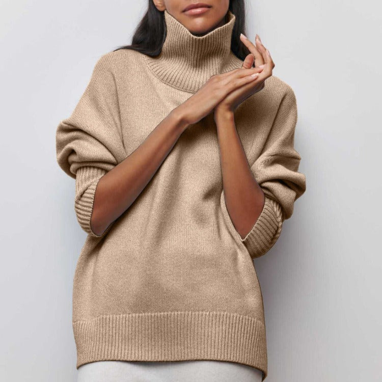 WW | Rollkragen Strickpullover