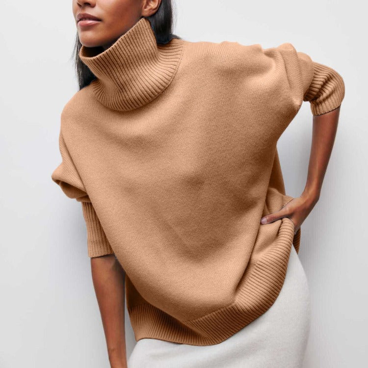WW | Rollkragen Strickpullover