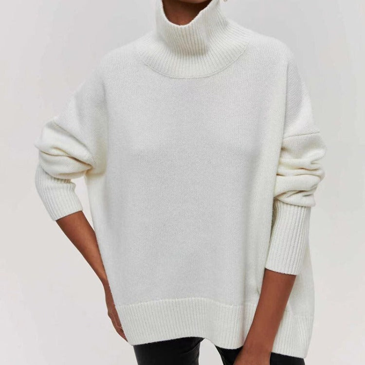 WW | Rollkragen Strickpullover