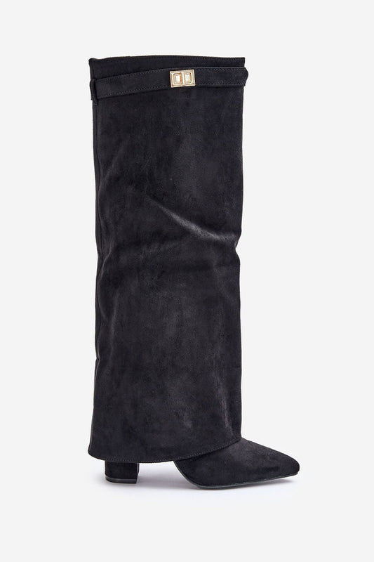 WW | Elegant Knee-High Boots with Straps