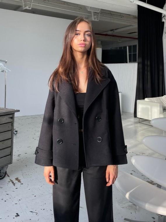 WW | Classic Double-Breasted Peacoat