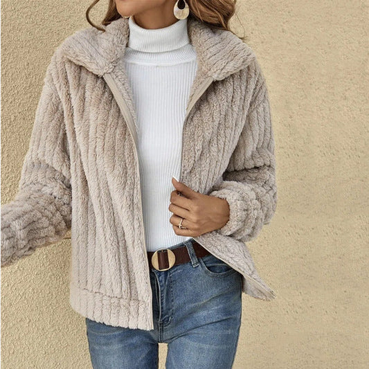 WW | Warmer Plüschmantel