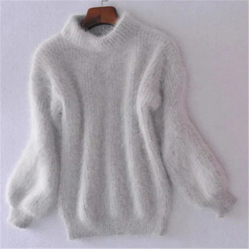WW | Eleganter und lässiger Strickpullover mit weitem Schnitt