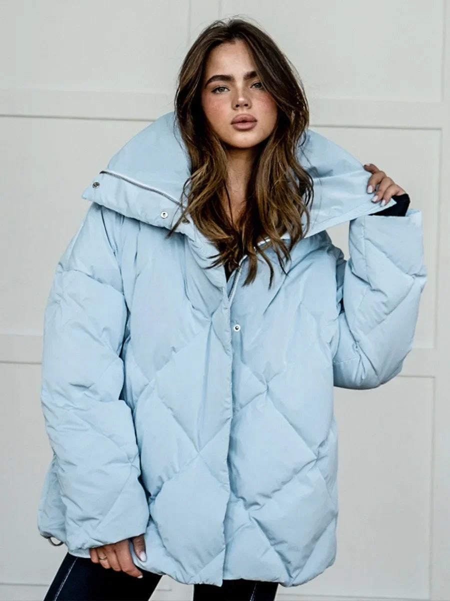 WW | Oversized puffer with zipper