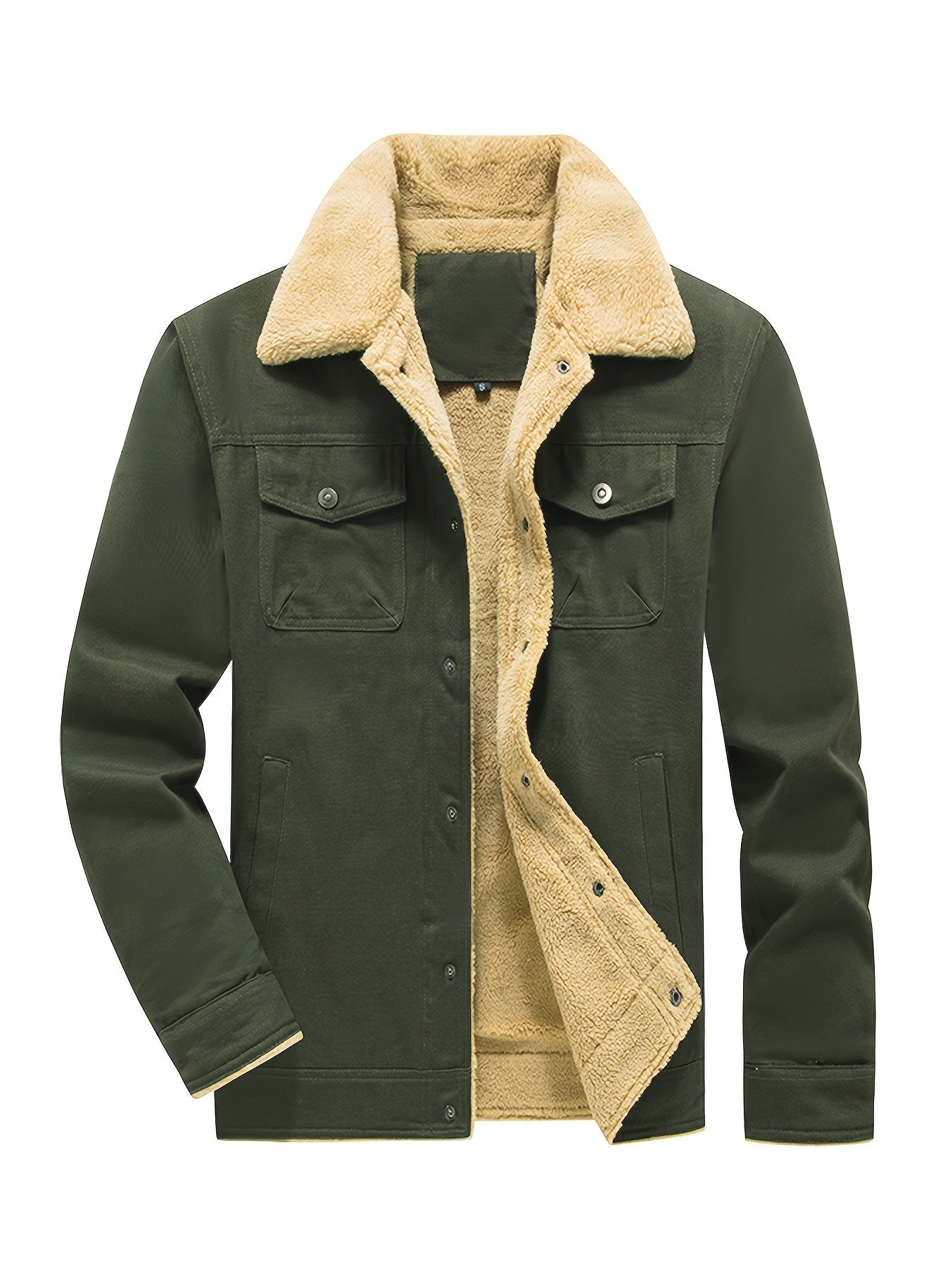 WW | Men's Hooded Winter Jacket - Ideal for Outdoor Winter Activities