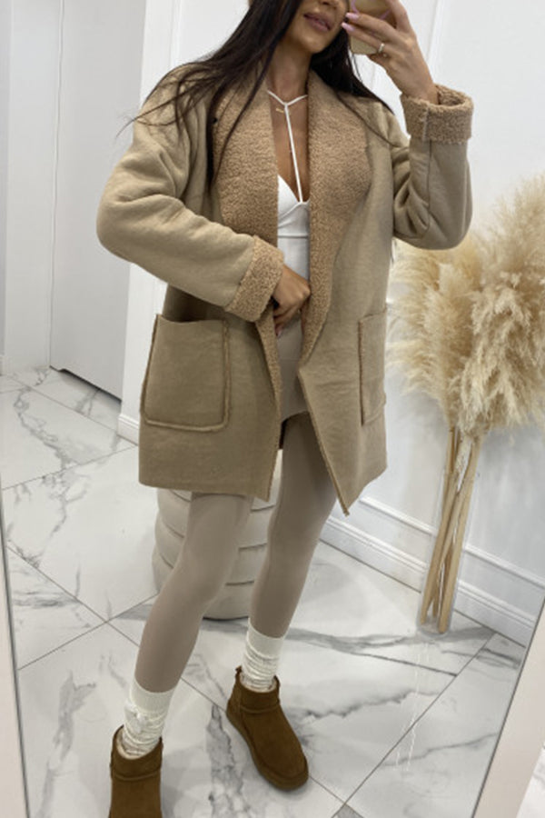 WW | kurze Sherpa-Damenjacke