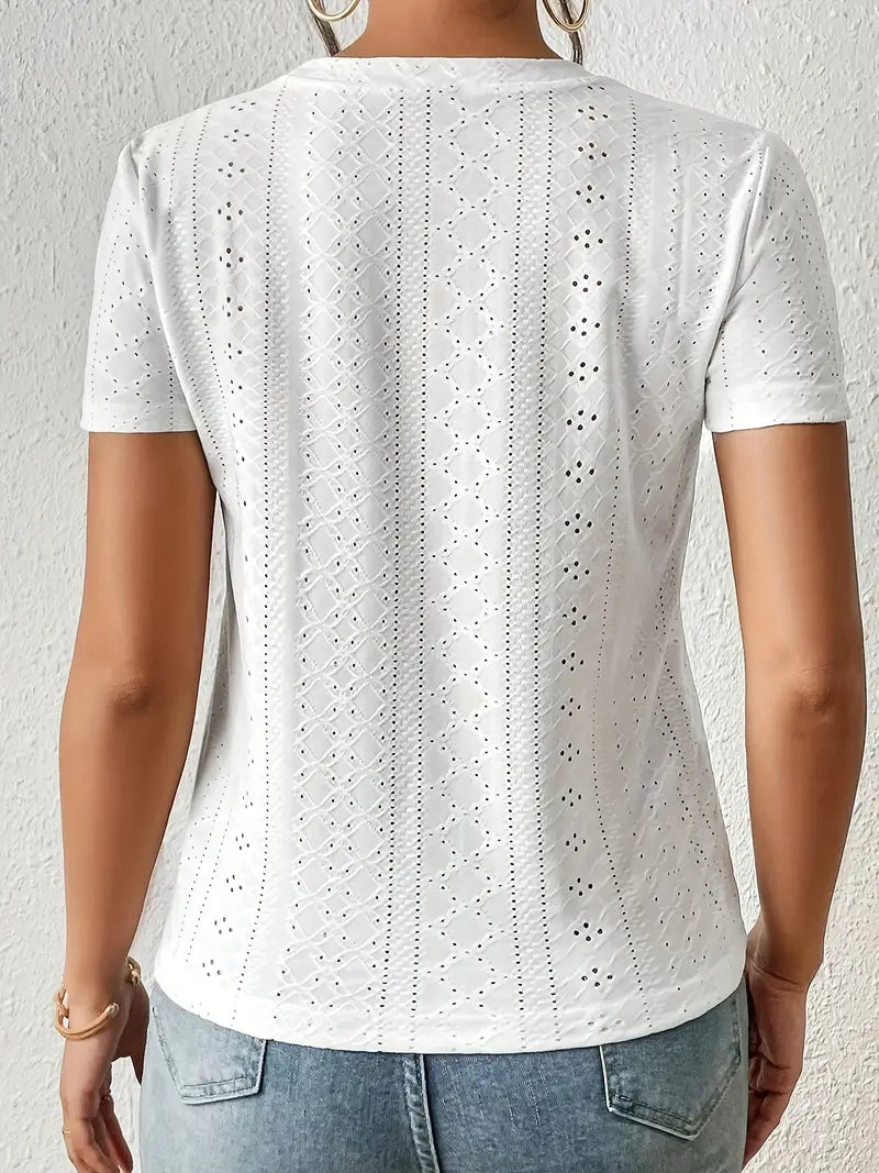 WW | Casual Crew Neck T-Shirt for Spring