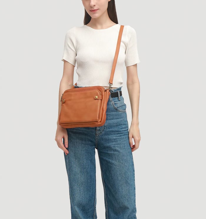 WW | Handmade Vegan Leather Shoulder Bag