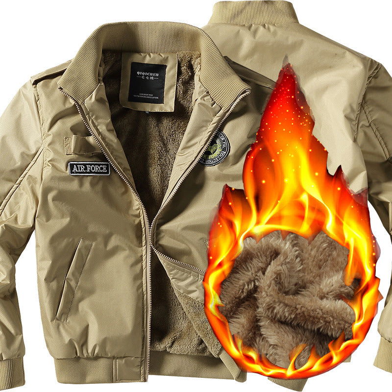 WW | Herren gepolsterte Winter Bomberjacke
