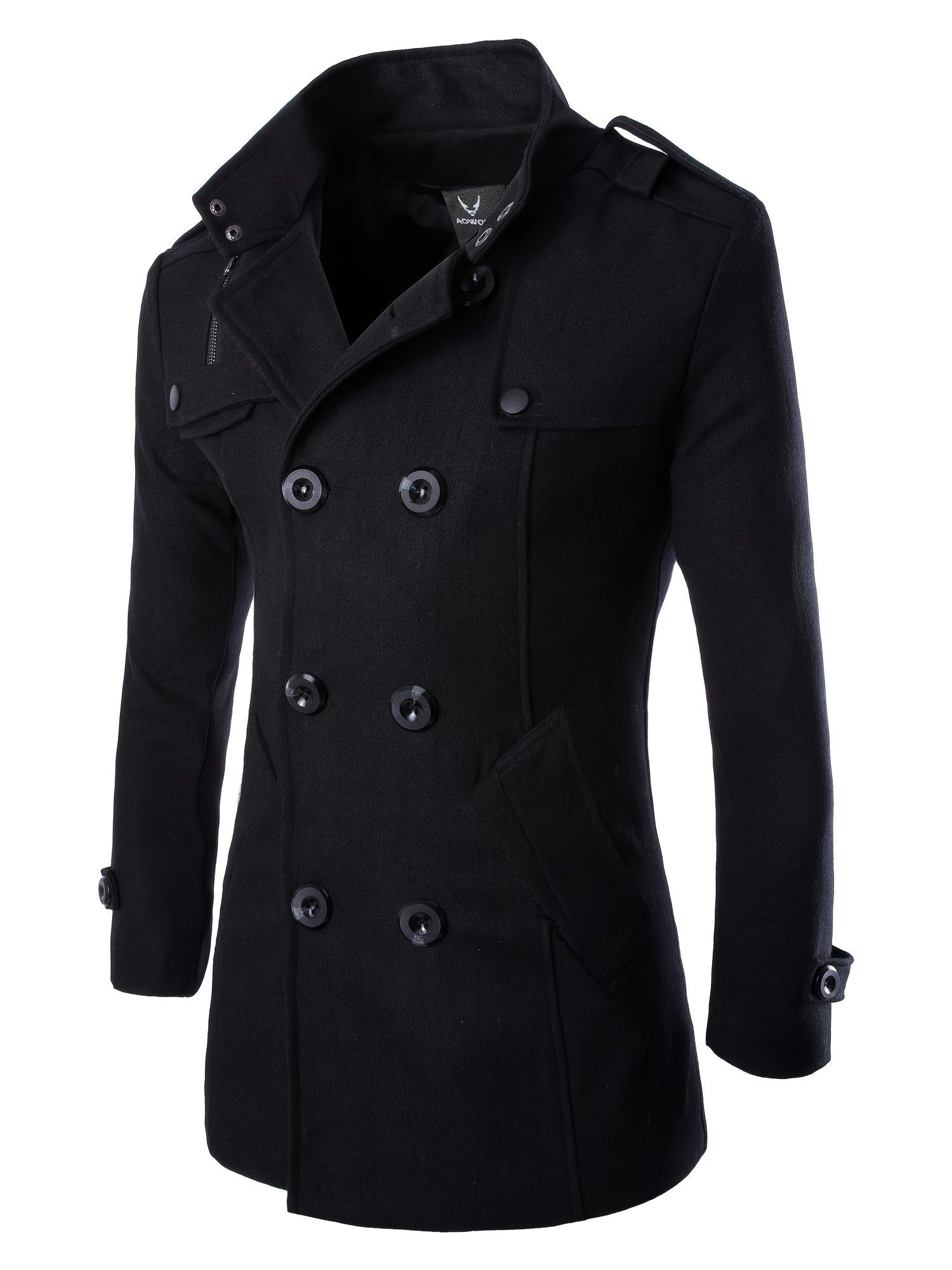 WW | Double Breasted Coat For Men
