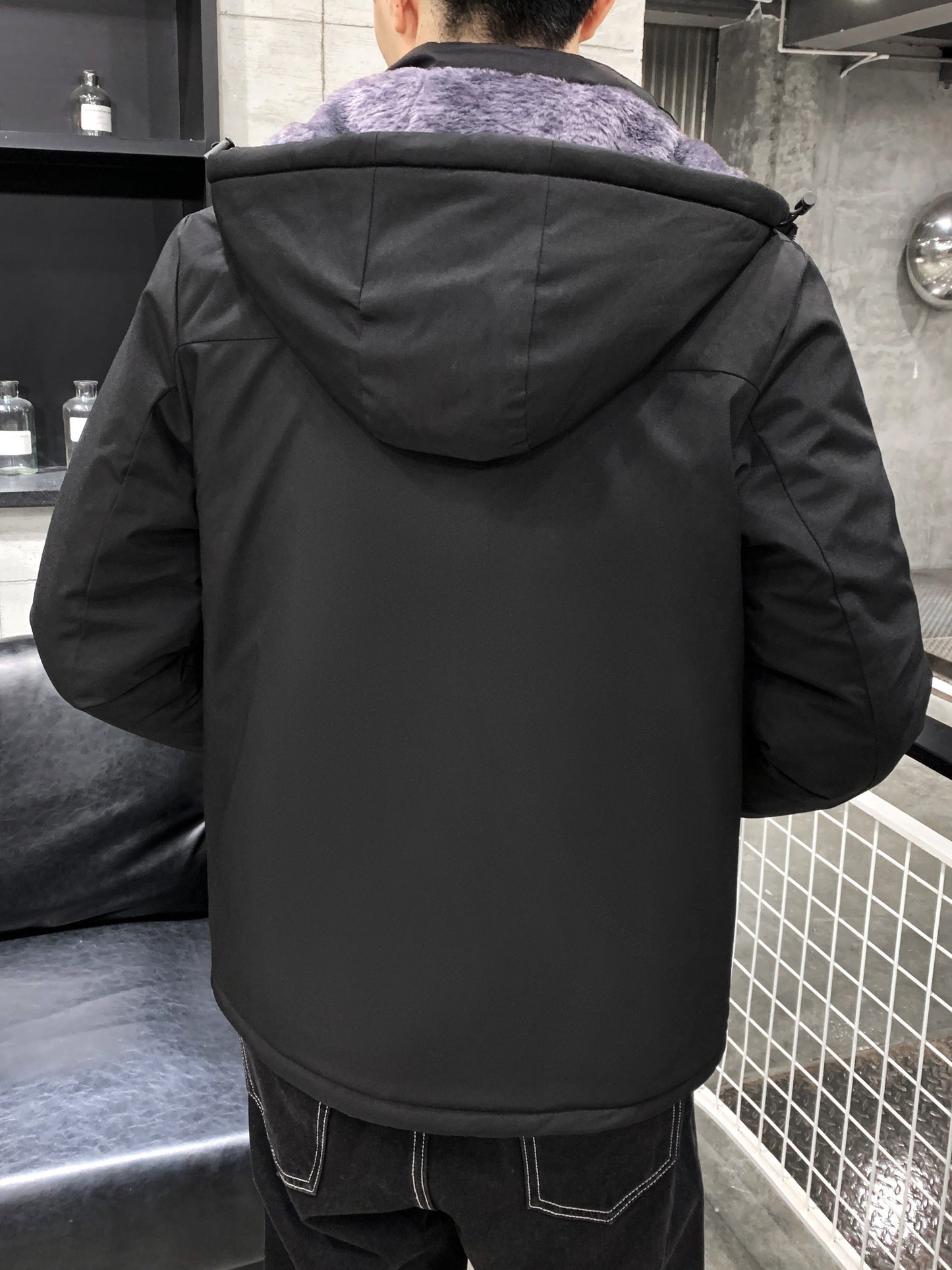 WW | Casual Hooded Long Winter Jacket for Men - Ideal for Winter