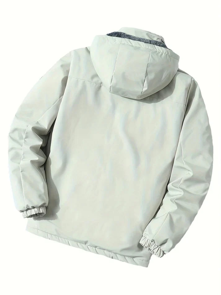 WW | Casual Hooded Long Winter Jacket for Men - Ideal for Winter