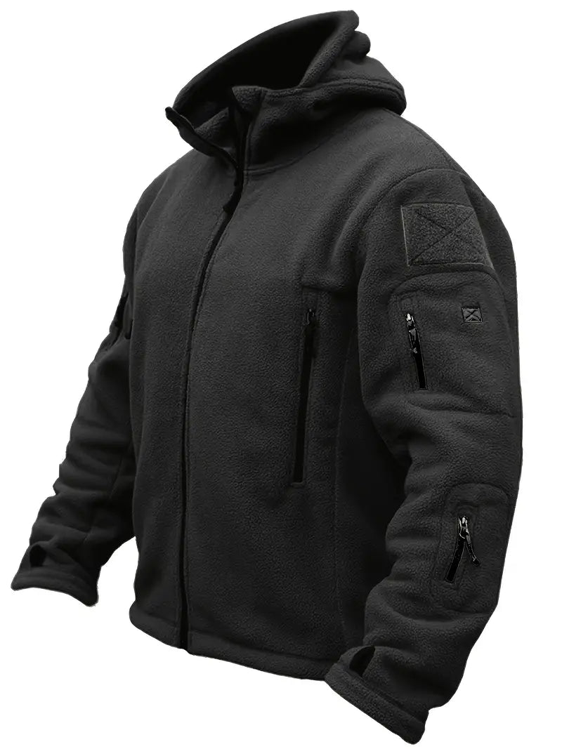 WW | Tactical Hoodie Jacke - Mehrfach-Taschen-Design - Fleece-Futter - Outdoor-Leistung