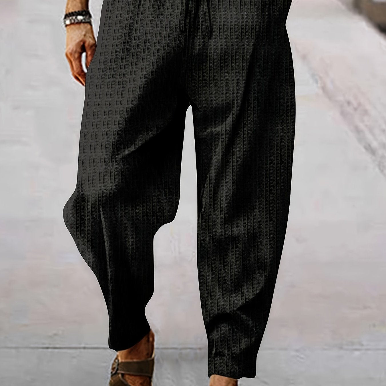 WW | Striped Men's Casual Summer Pants