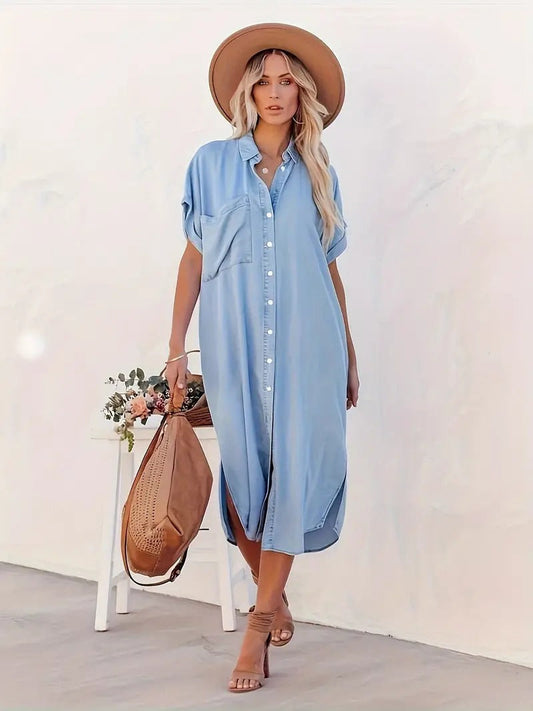 WW | Soft Denim Dress for Women