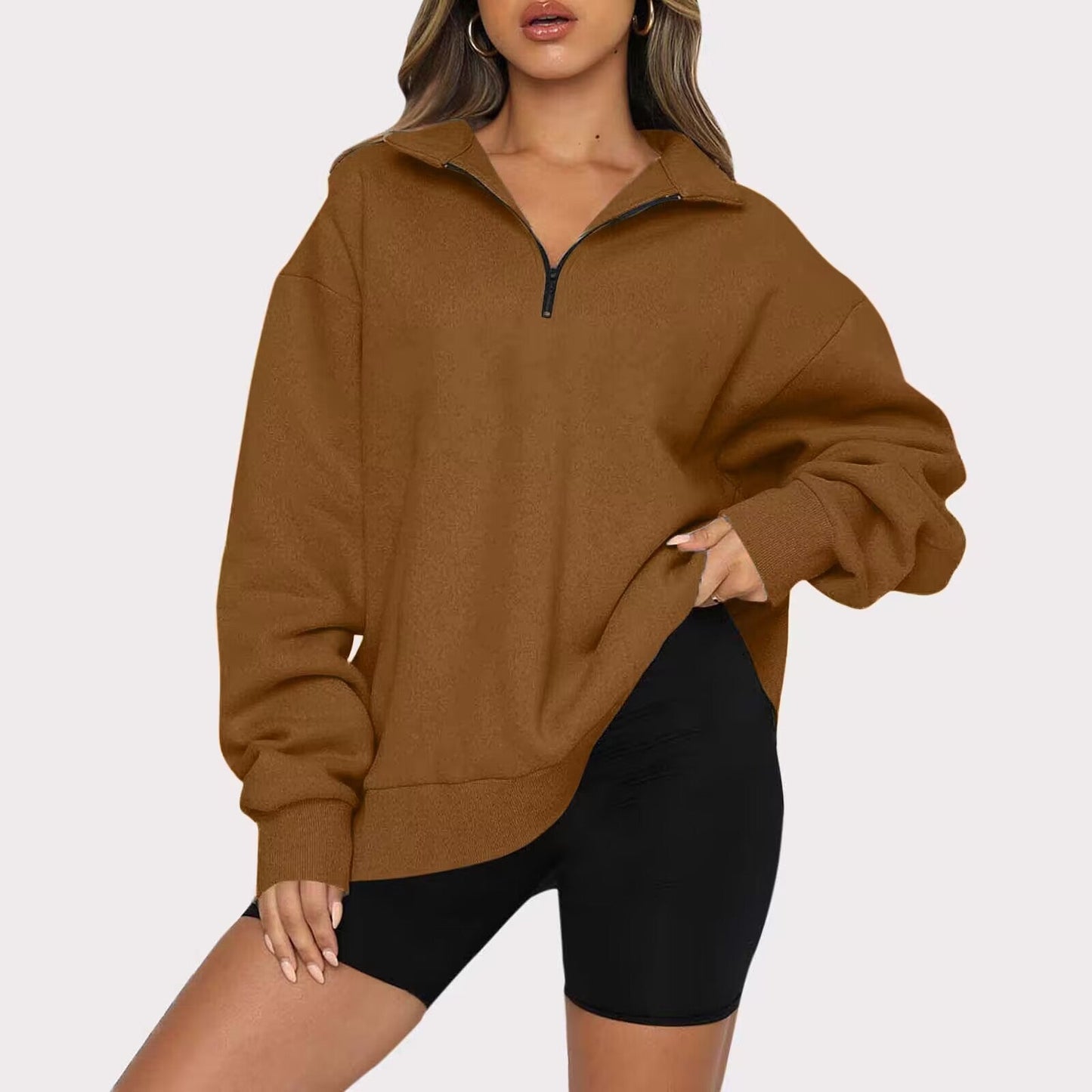 WW | Sweatshirt mit Kragen für Frauen