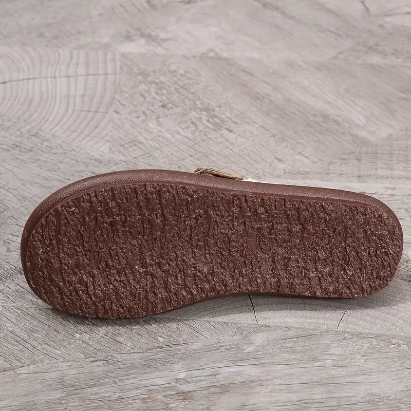 WW | Women's Plush Round-Toe Slippers