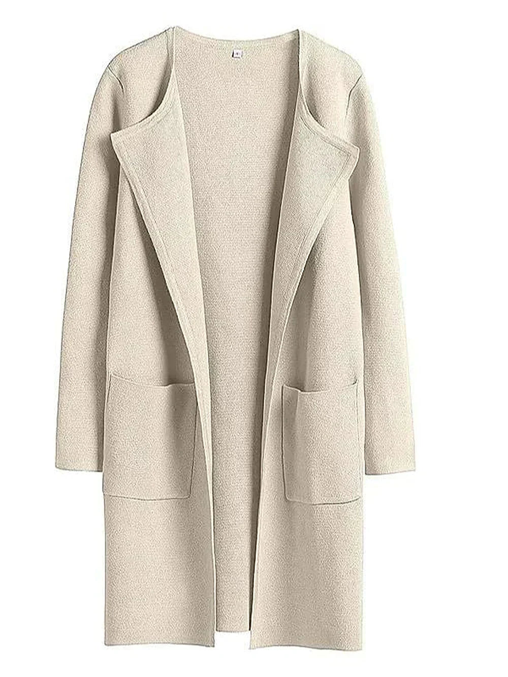 WW | Coat - Loose Fit - Knee-length - Wide Lapels - Minimalist Design
