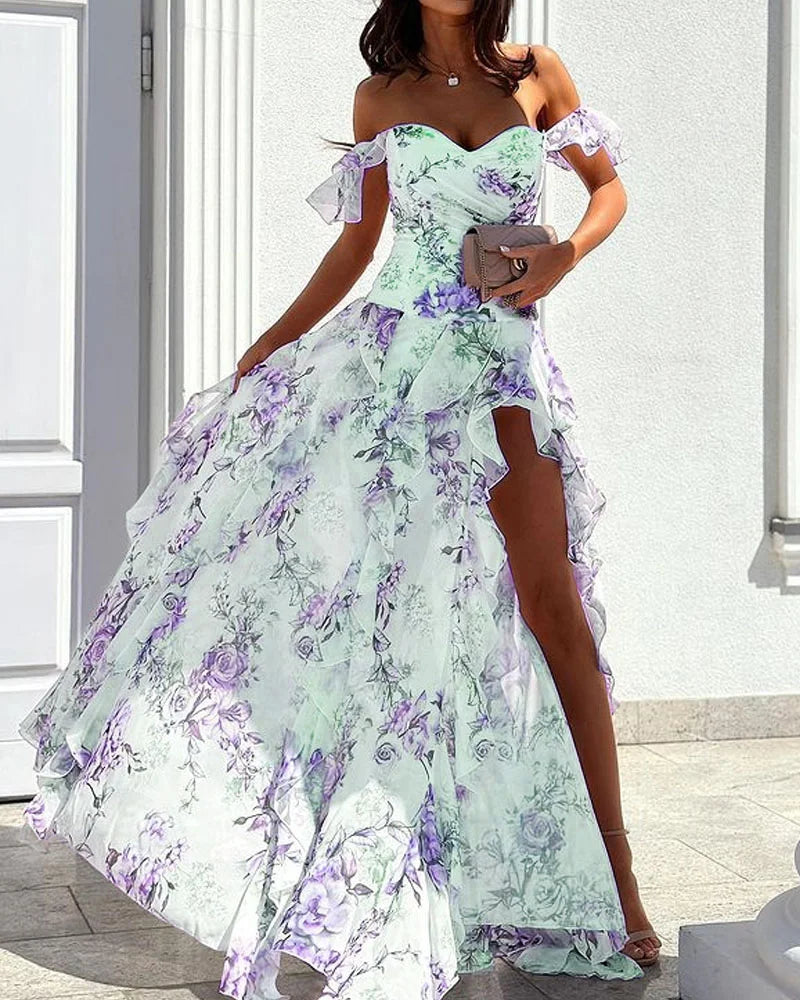 WW | Elegantes Geblümtes Kleid