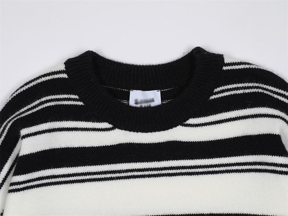 WW | Herren gestreiftes Sweatshirt