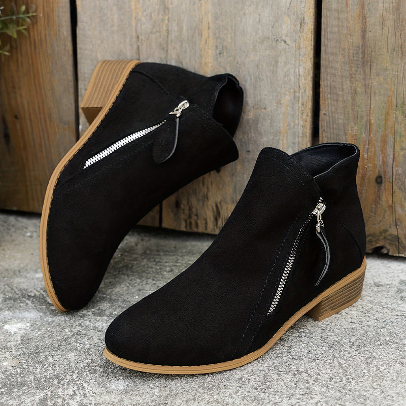 WW | Schicke Leder-Stiefeletten für den Alltagstil