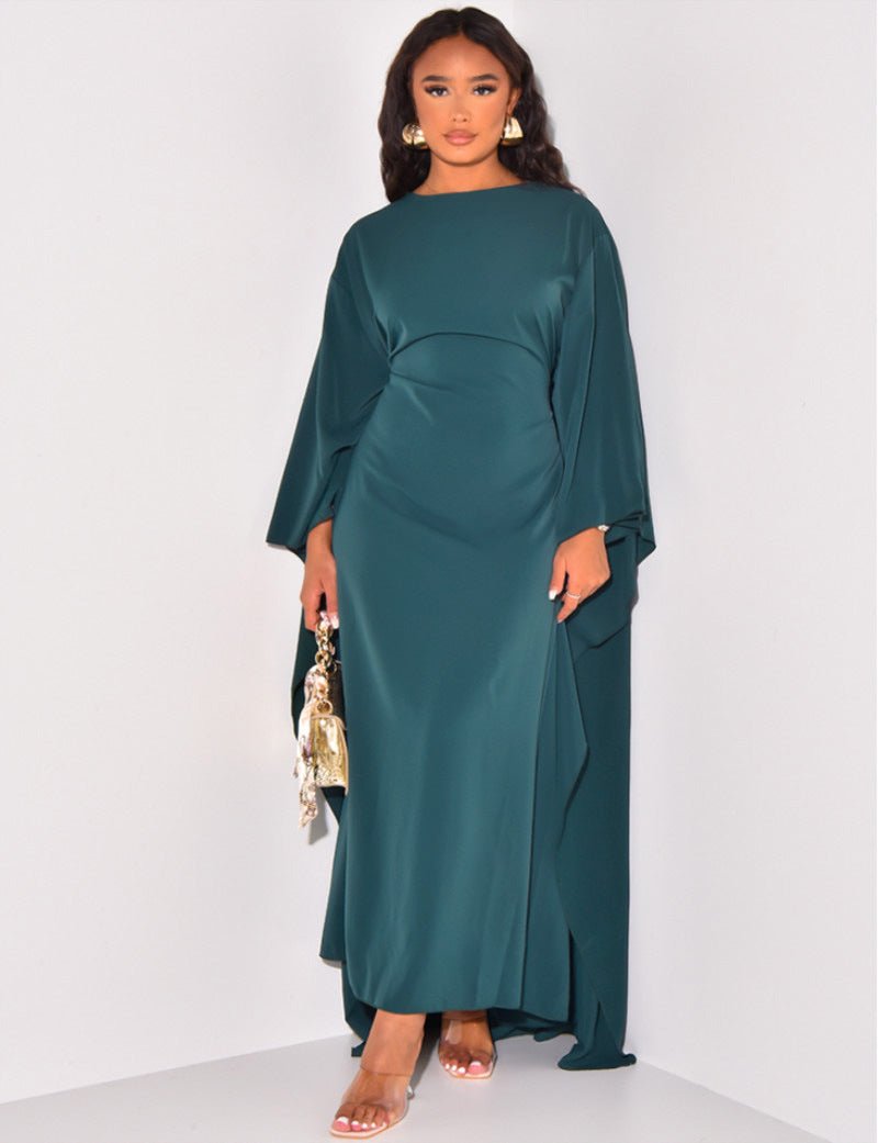 WW | Women's Loose-Fit Abaya Dress - Maxi Length & Flowing Fabric
