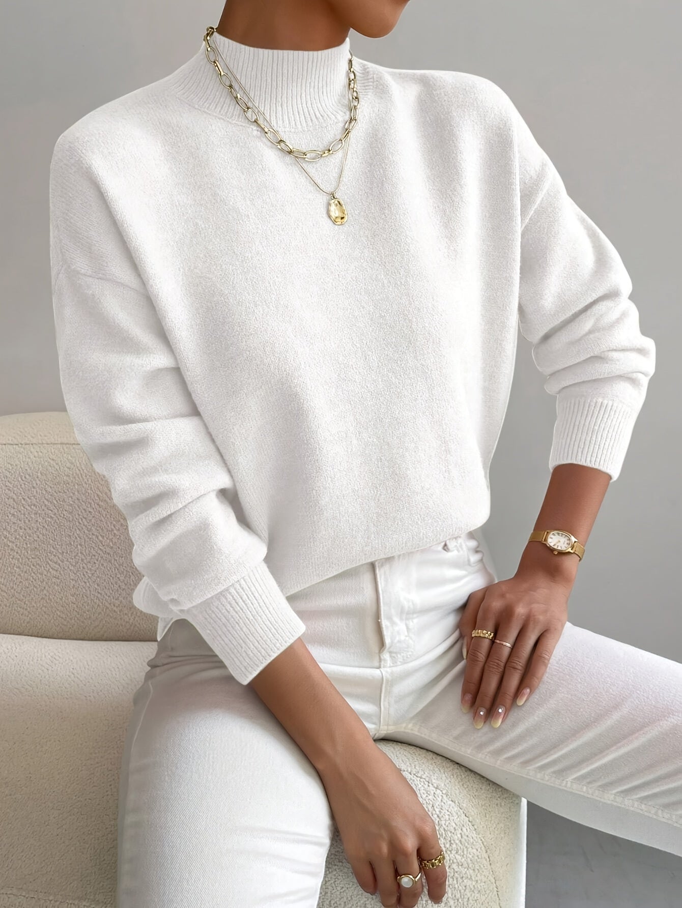 WW | elegant turtleneck sweater