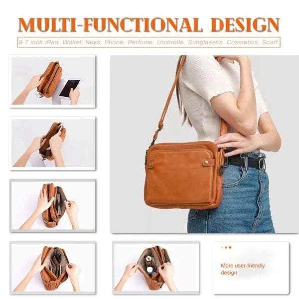 WW | Handmade Vegan Leather Shoulder Bag