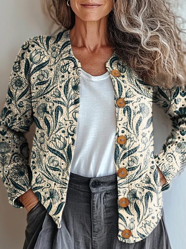 WW | Decorative Floral Jacket