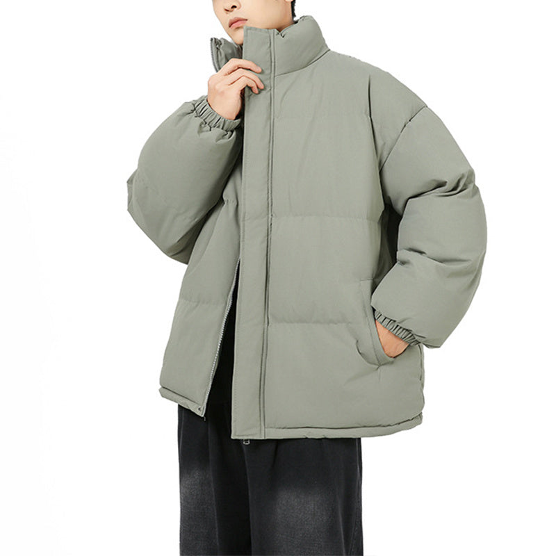 WW | Unisex Oversize Winter Jacket with Stand-Up Collar