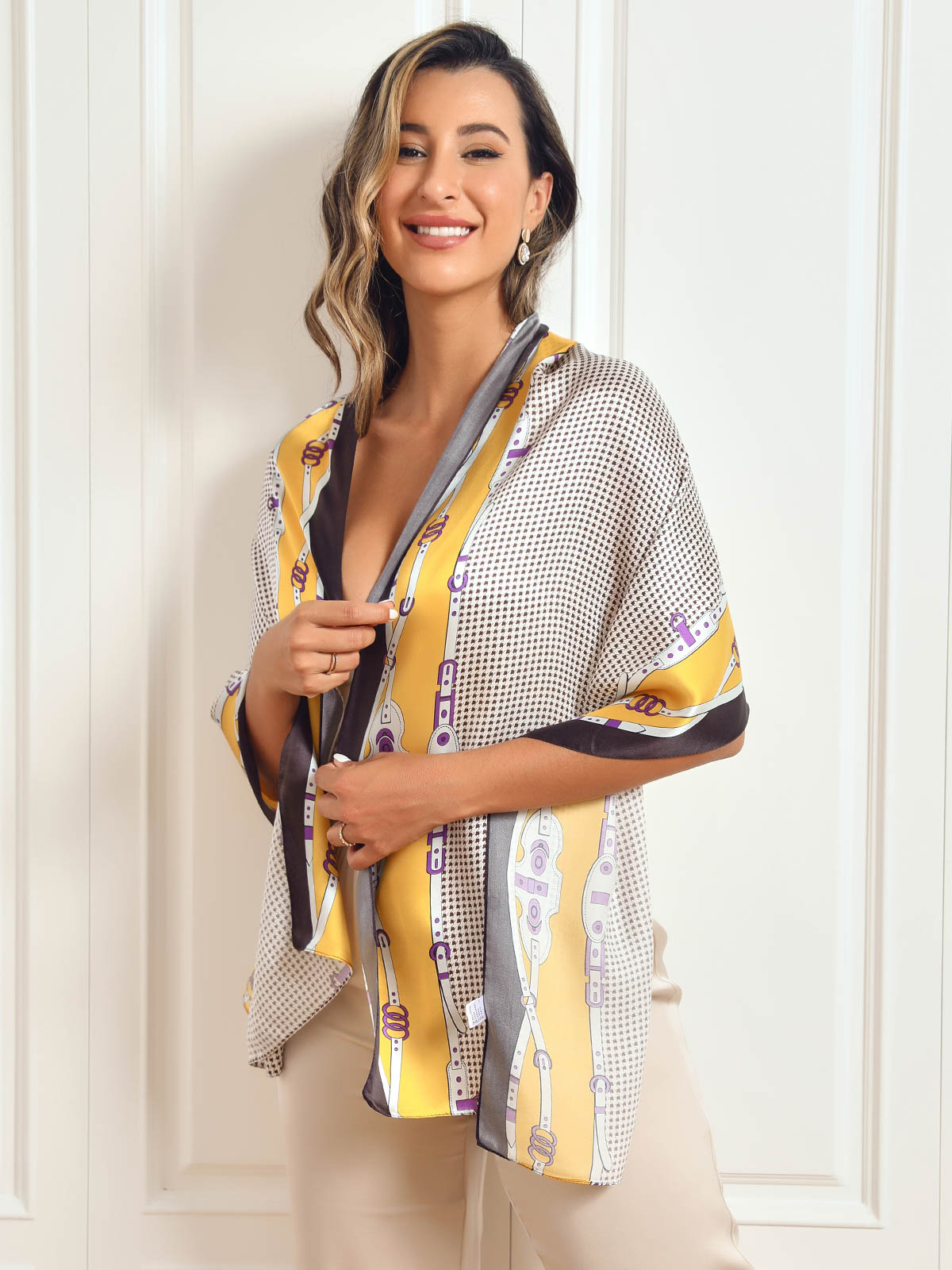 WW | Luxurious Women's Mulberry Silk Scarf