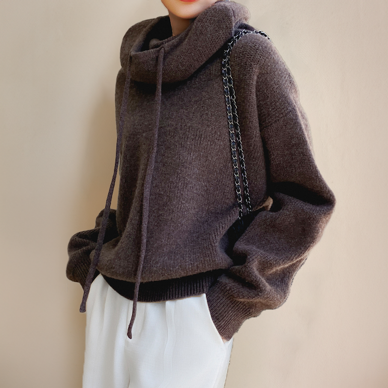 WW | Casual knit hoodie