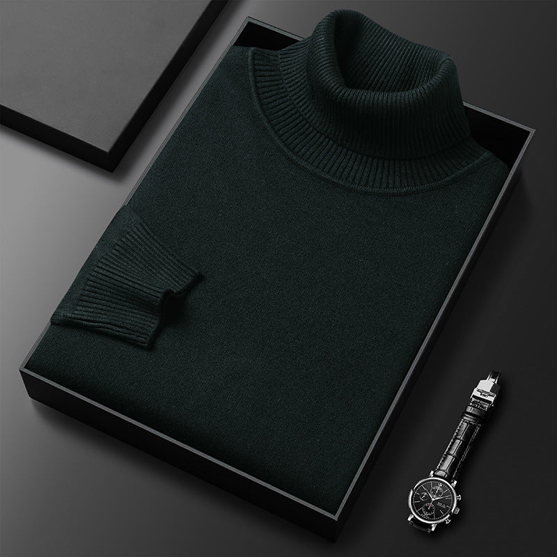 WW | Warm turtleneck sweater made from high-quality wool