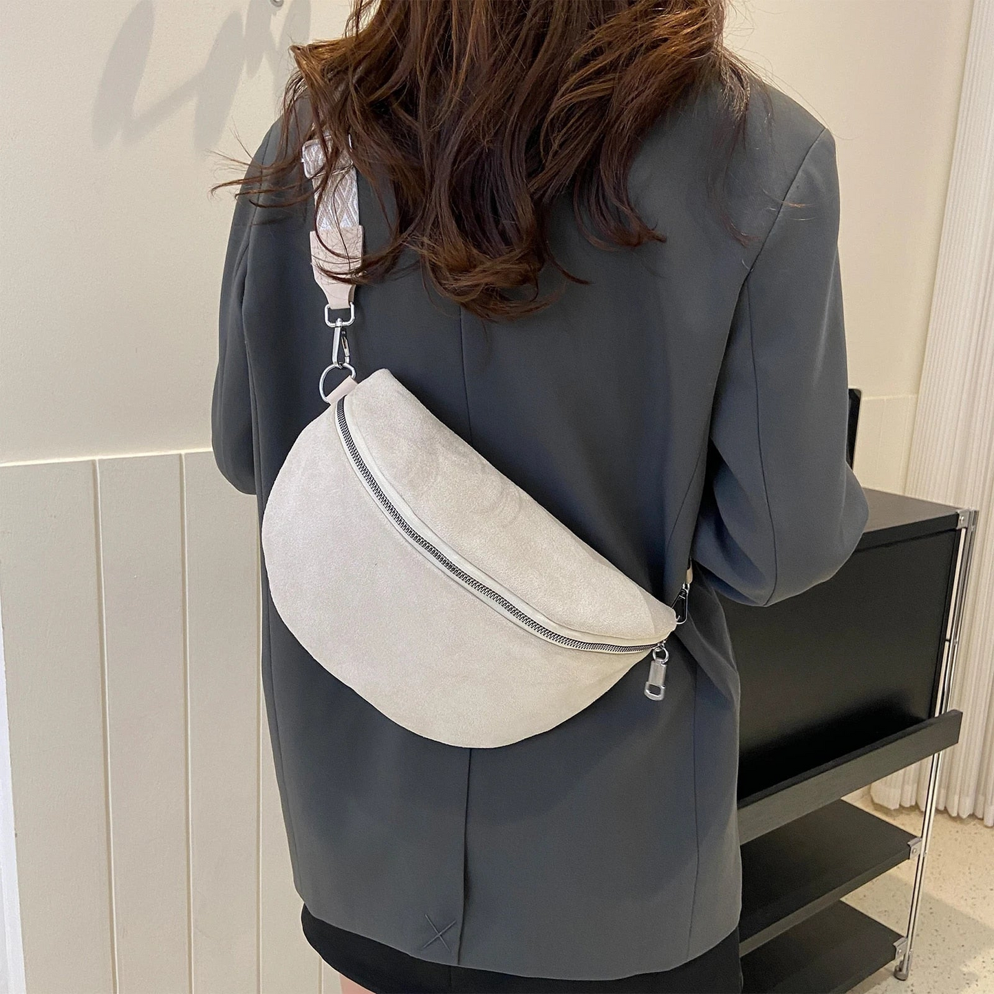 WW | Women's Fanny Pack Black Belt Bag