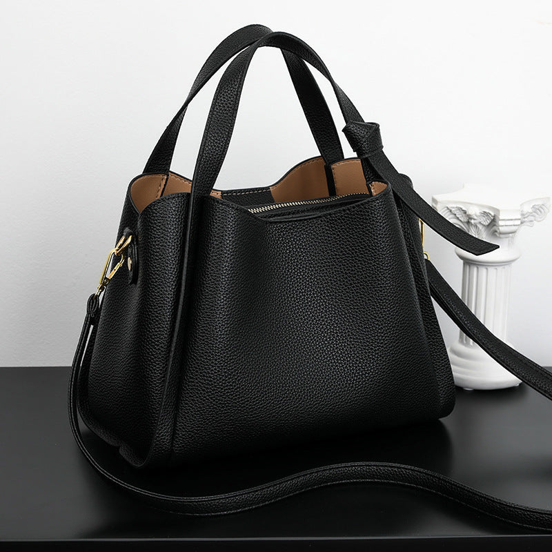 WW | Damen Handtasche Schwarz Designer