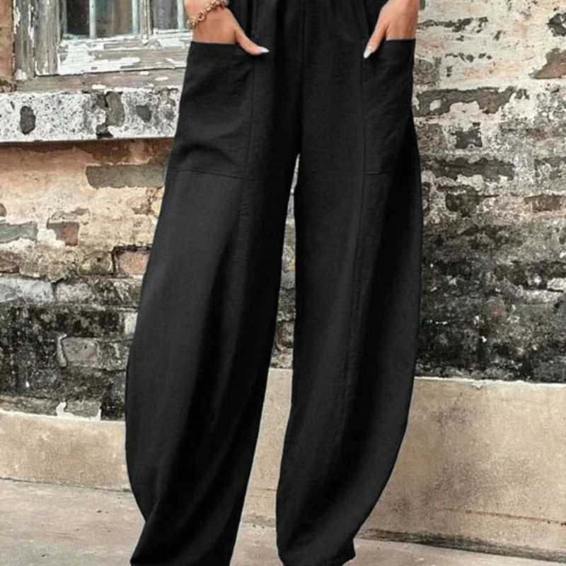 WW | Damen High-waist Hose Loose Fit