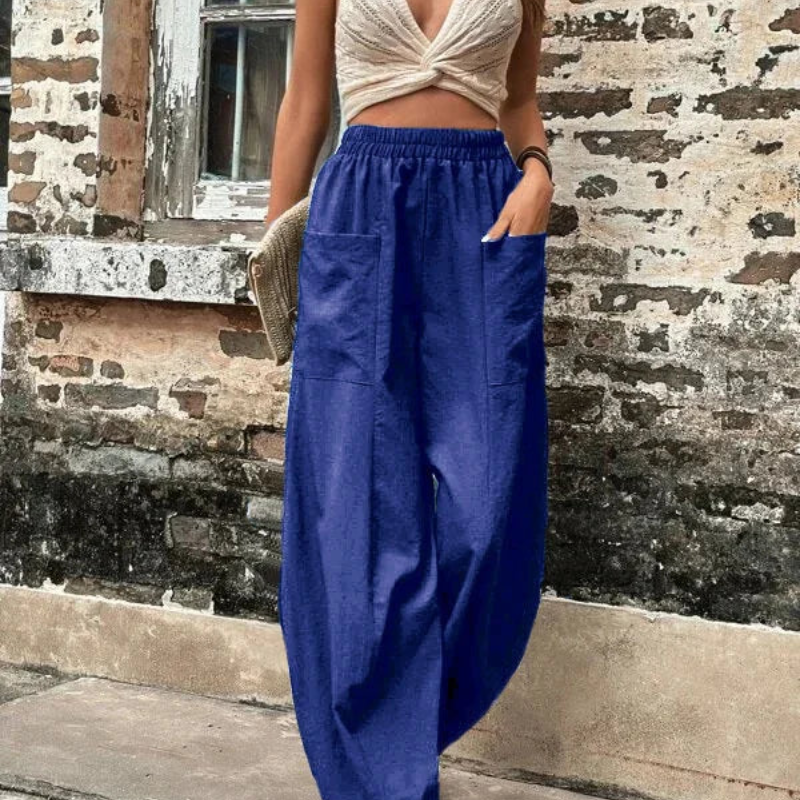 WW | Damen High-waist Hose Loose Fit