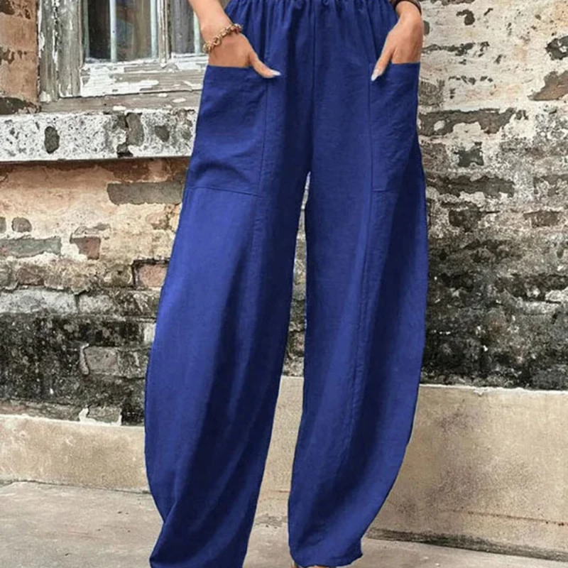 WW | Damen High-waist Hose Loose Fit