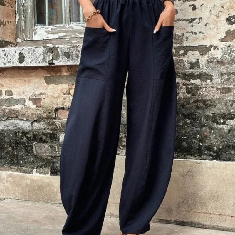 WW | Damen High-waist Hose Loose Fit