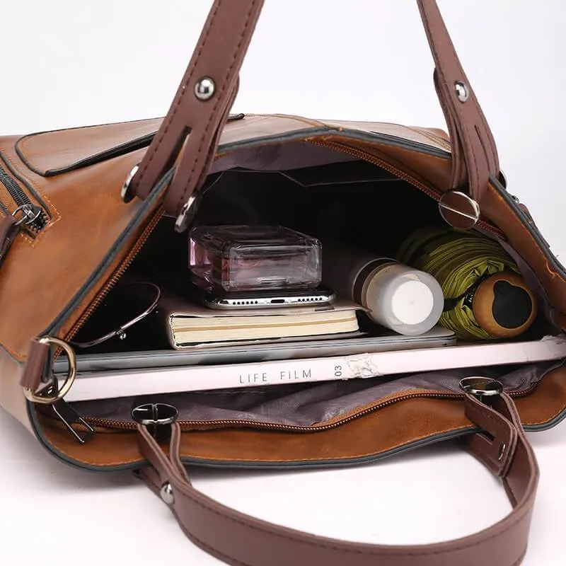 WW | Damen Shopper Handtasche Schwarz
