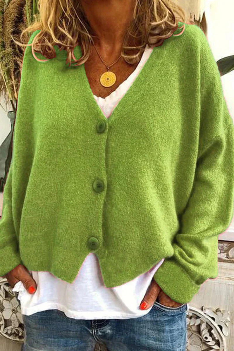 WW | Women's Short Cardigan Red