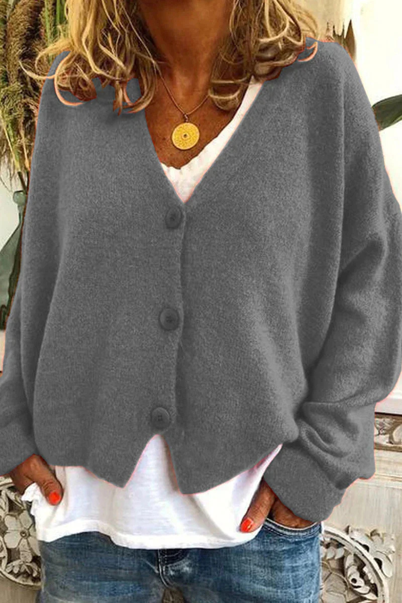 WW | Women's Short Cardigan Red