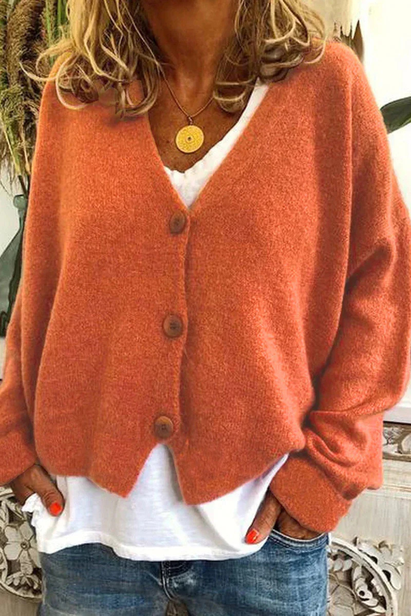 WW | Women's Short Cardigan Red