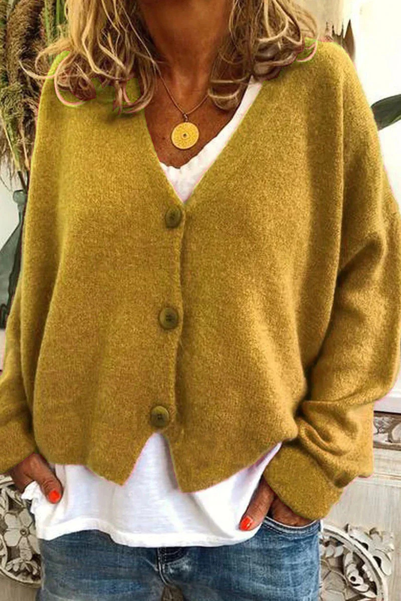 WW | Women's Short Cardigan Red