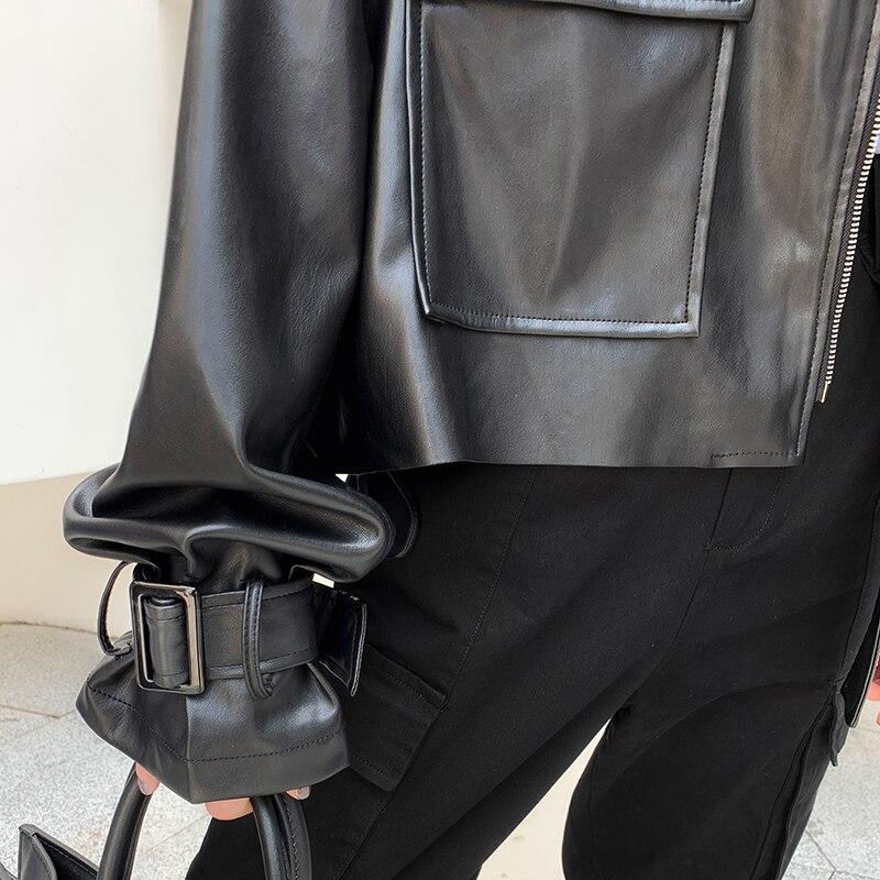 WW | Women's Leather Box-Cut Jacket