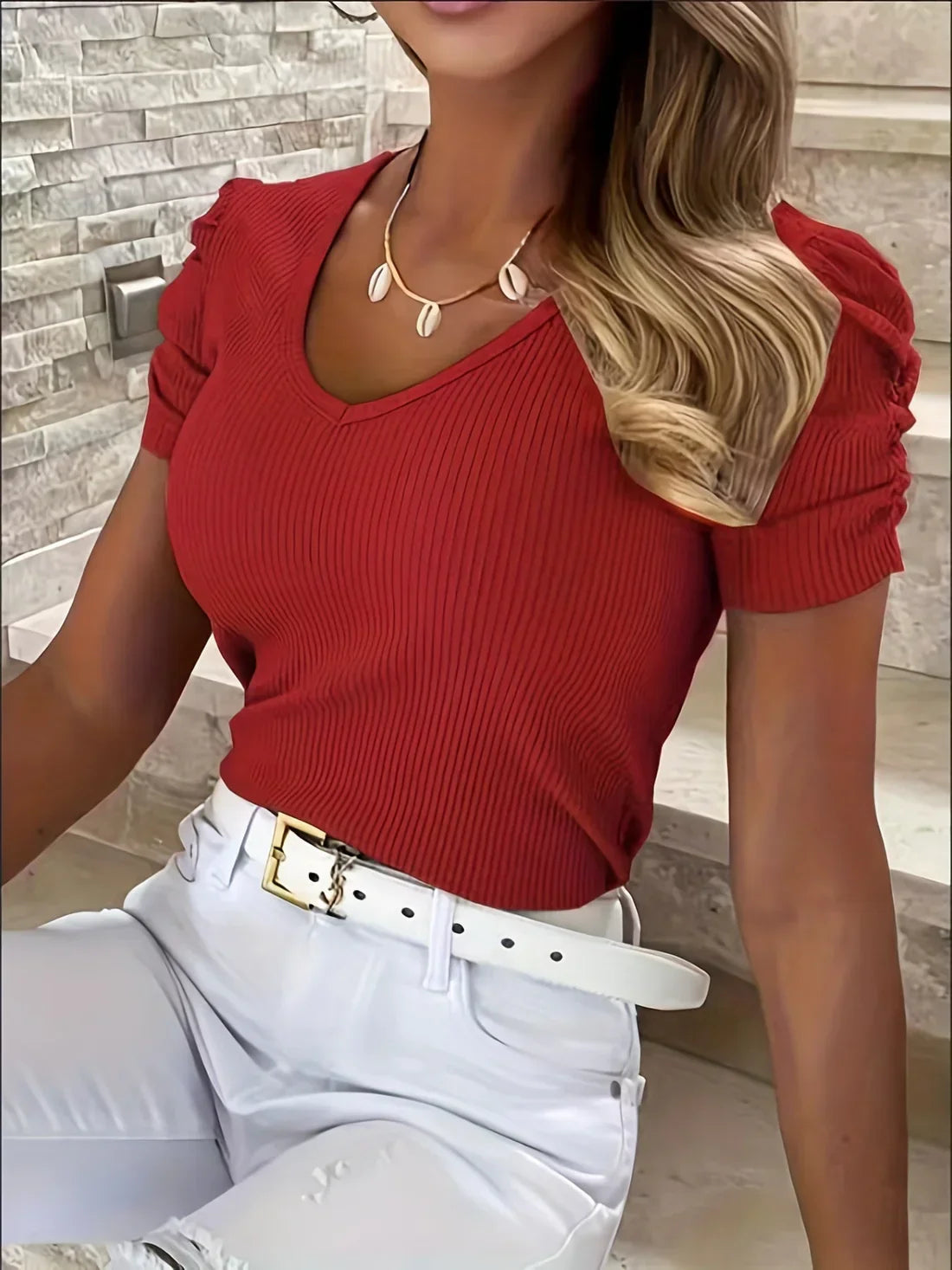 WW | Women's V-Neck T-Shirt